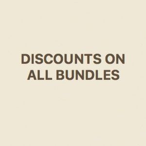 DISCOUNTS ON ALL BUNDLES